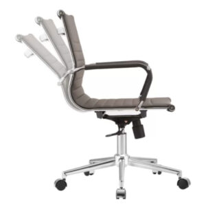 CADEIRA OFFICE MANHATTAN DIRETOR PRETO - Imagem 3