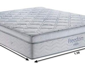 COLCHAO QUEEN FREEDOM P52 1.58 X 1.98 X 0.32 (ORTOBOM) - Imagem 3