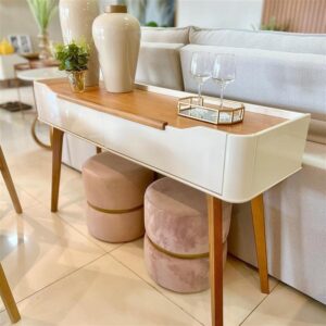 APARADOR ARC OFF WHITE/NATURE (IMCAL) - Imagem 3