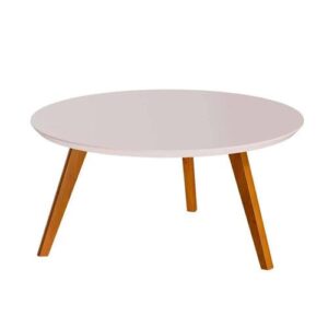MESA CLASSIC CENTRO REDONDA OFF WHITE (IMCAL) - Imagem 1