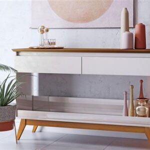 APARADOR CLASSIC MAIS OFF WHITE/NATURE (IMCAL) - Imagem 3