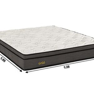 COLCHAO CASAL GOLD 145 1.38 X 1.88 X 0.28 (RECONFLEX) - Imagem 2