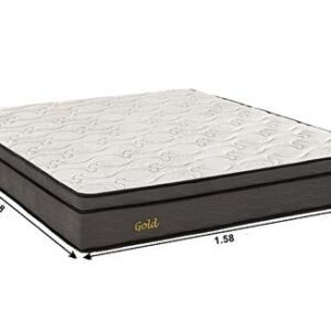 COLCHAO QUEEN SIZE GOLD 145 1.58 X 1.98 X 0.28 (RECONFLEX) - Imagem 2