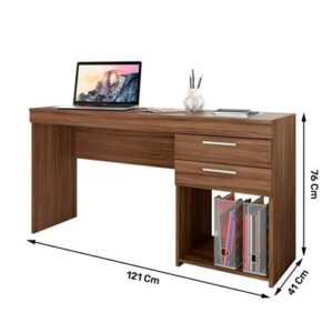 ESCRIVANINHA MESA OFFICE 51015 NOGAL TREND (NOTAVEL) - Imagem 2