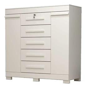 COMODA DIANA PRIME 05 GAV. C SAPATEIRA - BRANCO (ACP)
