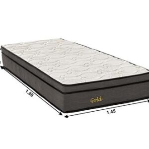 COLCHAO SOLT GOLD 145 0.88 X 1.88 X 0.28 (RECONFLEX) - Imagem 2