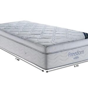 COLCHAO SOLT FREEDOM P52 0.88 X 1.88 X 0.32 (ORTOBOM) - Imagem 2