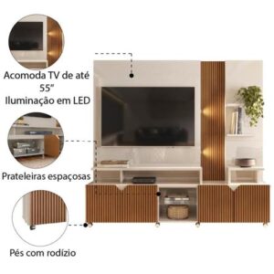 HOME CROSS OFF WHITE/TAUARI RIPADO 3D (LUKALIAM) - Imagem 3